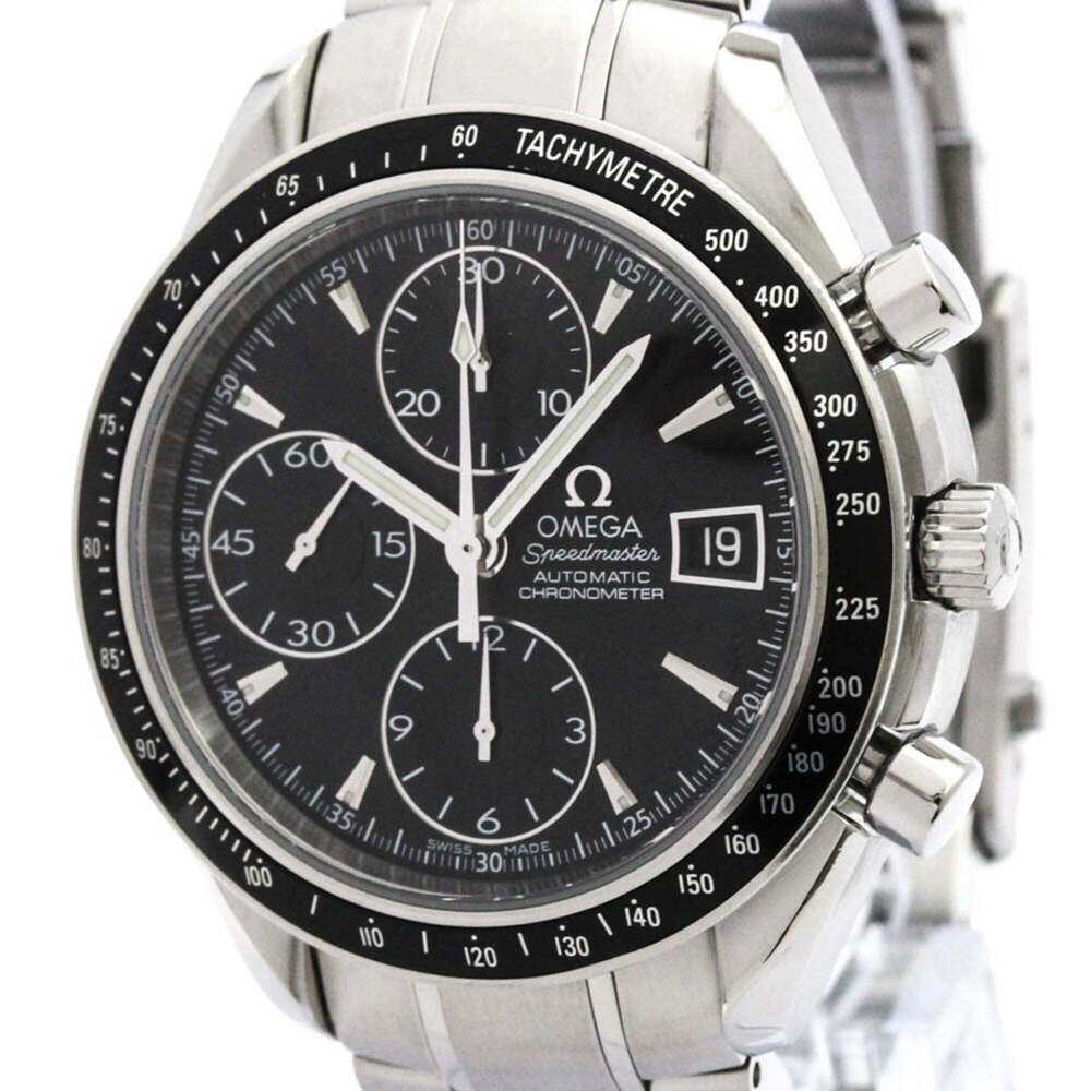 OMEGA Speedmaster Date Steel Automatic Mens Watch 3210.50 Polished